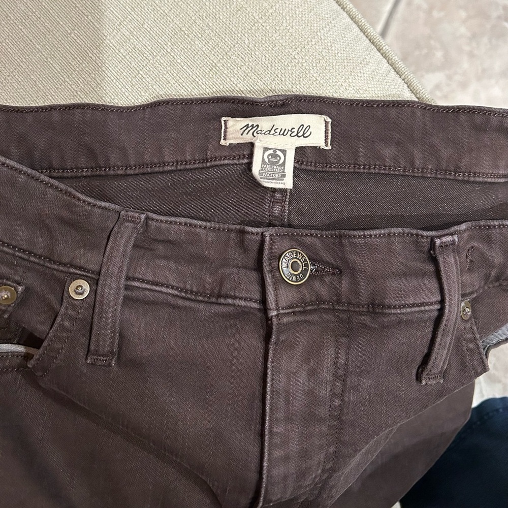Madewell Women’s high-rise Kick out Jeans Size 30 - Picture 3 of 8